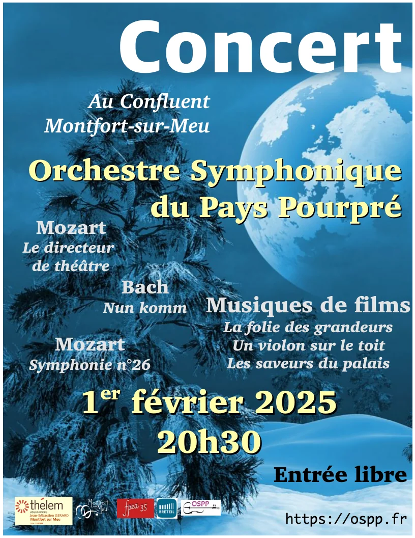 Affiche du concert « Concert d’hiver »