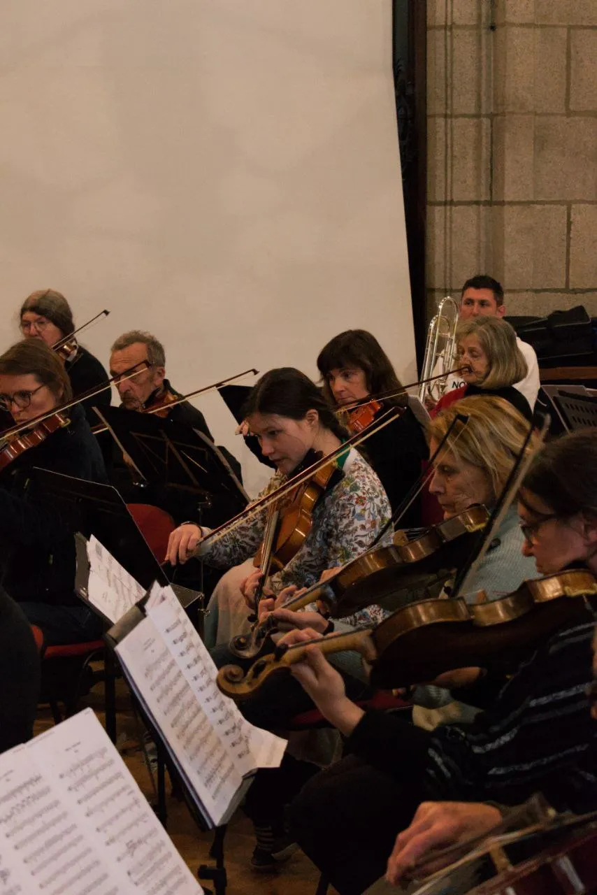 Répétition et concert avec l’OST à Lannion