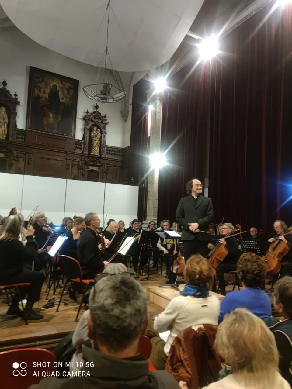 Répétition et concert avec l’OST à Lannion